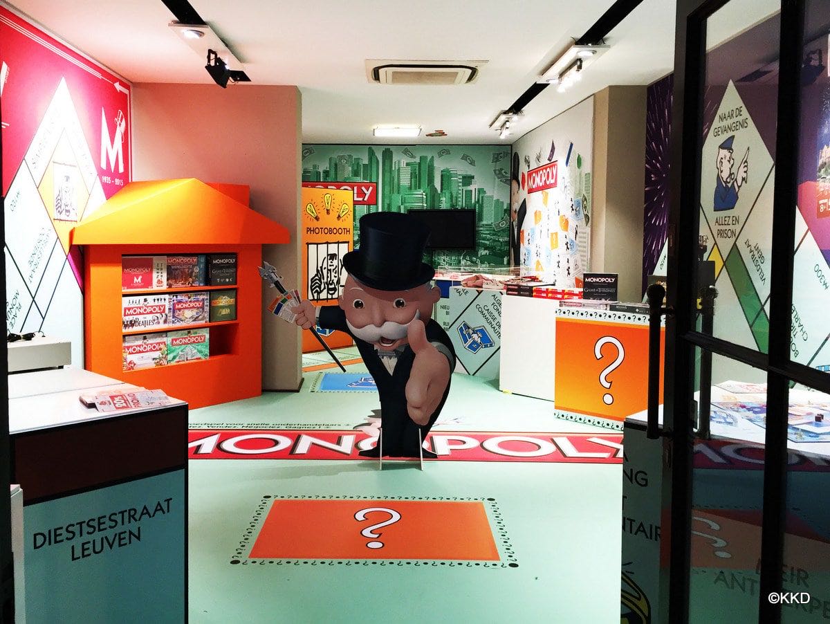 Blow up monopoly huisjes